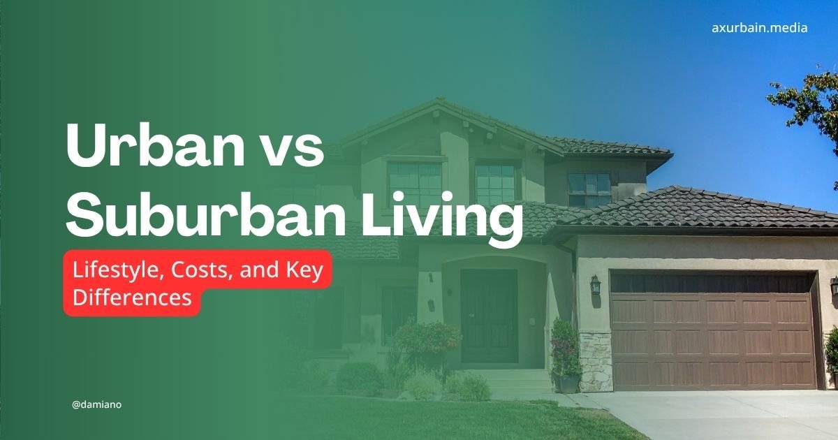 Urban vs Suburban Living